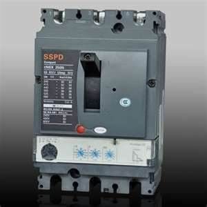 plastic MCCB NSX630N 3P AIR mpcb gas arc CIRCUIT BREAKER 220 / 240V