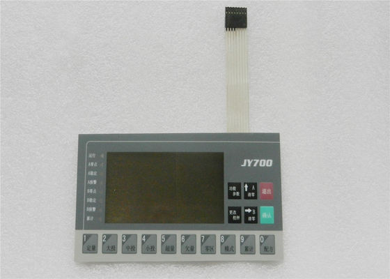 Abrasão flexível do interruptor do teclado da membrana da abóbada tátil do plutônio resistente