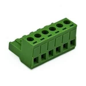 M3.5 conectores de encargo 11AWG del bloque de terminales del tornillo 750V 16A con la echada de 7.5m m