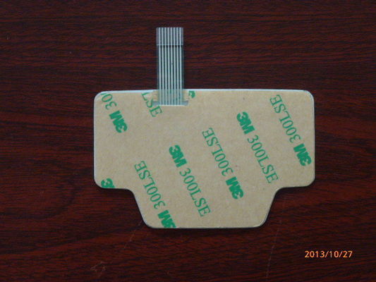El interruptor de membrana retroiluminado del LED cubrió para la CA 50V - 220V de la industria del automóvil