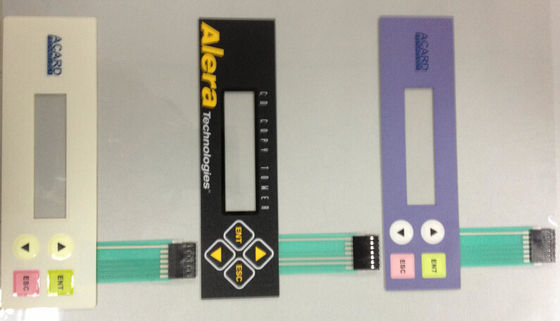 Waterproof o interruptor de membrana matte do PWB do PC com abóbada poli, adesivo de 3M