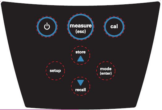 Waterproof Backlit Membrane Switch 3M467 / 3M468 for Medical Equipment