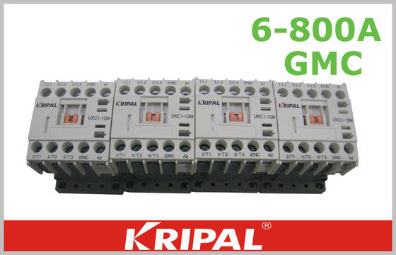 Bộ chuyển đổi bảo vệ động cơ liên lạc mini AC / DC GMC Tiêu thụ điện năng thấp 6A, 9A, 12A, 16A