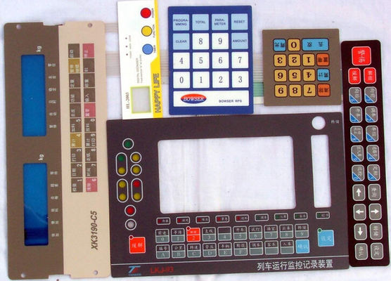 Teclado feito sob encomenda do interruptor de membrana do PWB da chave, preço barato mas boa qualidade