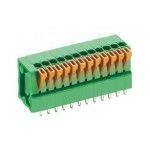 5.0m m, 5.08m m, 7.62m m PA66, UL94V-0 que contiene el conector del bloque de terminales de la primavera de 450V 25A