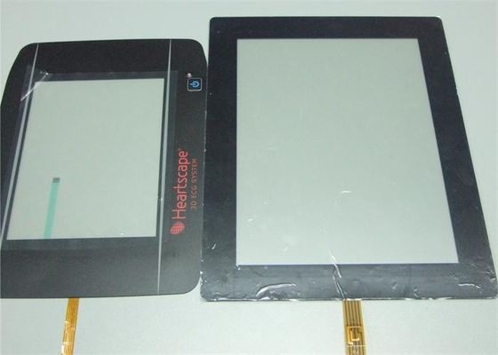 Custom PET film overlay 7 inch Front Touch Panel for Tablet PC , Black
