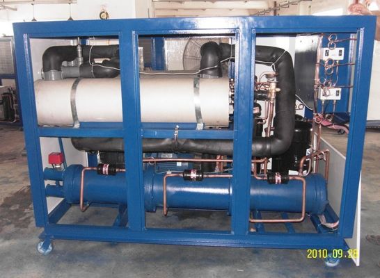 R22 3phase Anti-Freeze Protector Water Cooled Water Chiller / Water Cooling Machine For Chemical Engineering