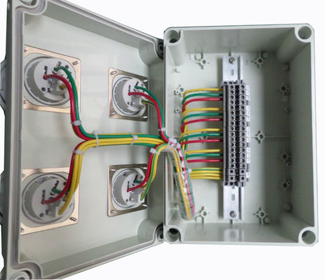 IP67 de industriële doos machtscontactdoos van de VAN DE EEG