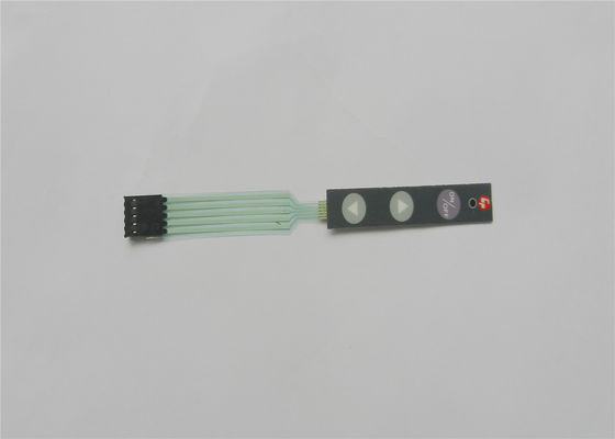 Metal Dome Push Button LED Membrane Switch FPC / PCB / Silicone Rubber