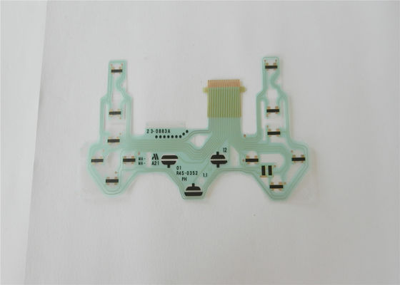 Glossy Waterproof Flexible Membrane Switch With Metal Dome 35V DC