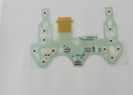 Glossy Waterproof Flexible Membrane Switch With Metal Dome 35V DC