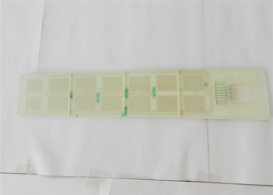 Flat Keypad LED Flexible Membrane Switch With Connector And Circuit