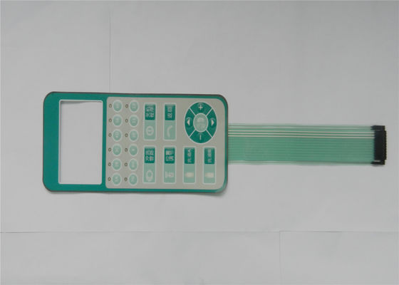 Push Button LED Stock Membrane Switch Keypad Embossed For Washing Machine