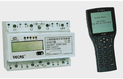 3 fase vier meter van de draad de multifunctionele kilowattuurmeter/kilowatt-uur