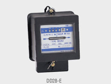 Medidor eletrônico de Watt-hora da fase DD28 monofásica com tipo ativo/reactivo da C.A.