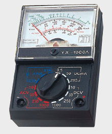Medidor eletrônico de Watt-hora da multi-função da C.C./C.A., multímetro handheld dos ohms/volt