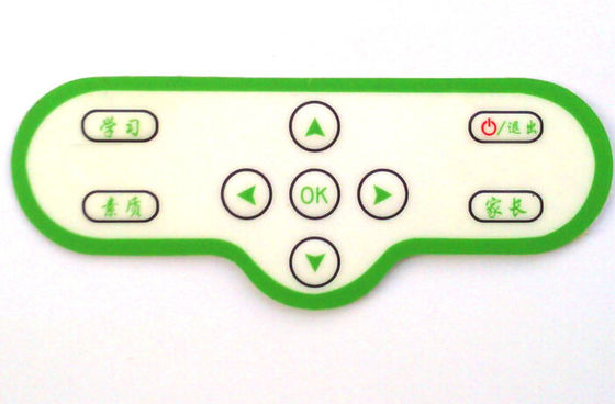 Copper Film Pet prototype Flexible Tactile Membrane Switch For Telephone Systems