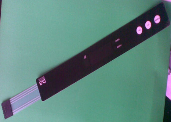 De dunne Schakelaar van het Film Flexibele Membraan met de Schuringsslijtage van PCB van 3M Zelfklevende