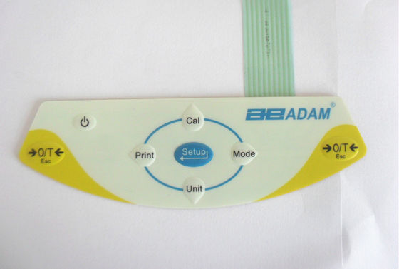 Commutatore di membrana Backlit LED flessibile esile eccellente con la tastiera tattile di spinta