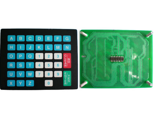 Αφής επιτροπή διακοπτών μεμβρανών PCB, τυπωμένος οθόνη βασικός διακόπτης μεμβρανών