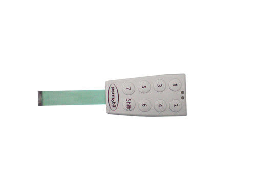 Rubber Membrane Switch Panel Graphic Overlay For Home