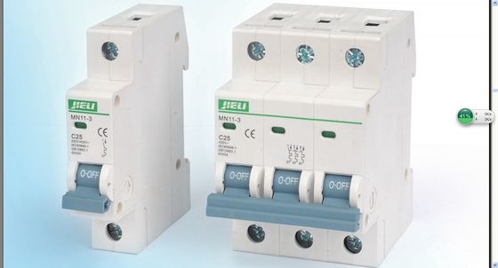 1A ajustável - mini interruptor 63A para a proteção 4.5KA 10KA do curto-circuito/sobrecarga