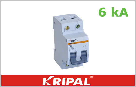 40 أمبير 16 أمبير MCB Economic Mini Circuit Breaker 1/2/3 / 4P single / double / three / four poles 1/3/6/10/16/20/25/32/40/50 / 63a