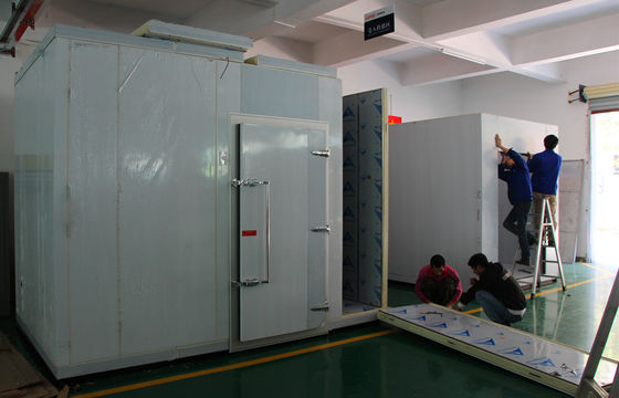 RS-232 / RS-485, स्टेनलेस स्टील के साथ मिनी 9 क्यूबिक इंटीरियर वॉक-इन चैंबर