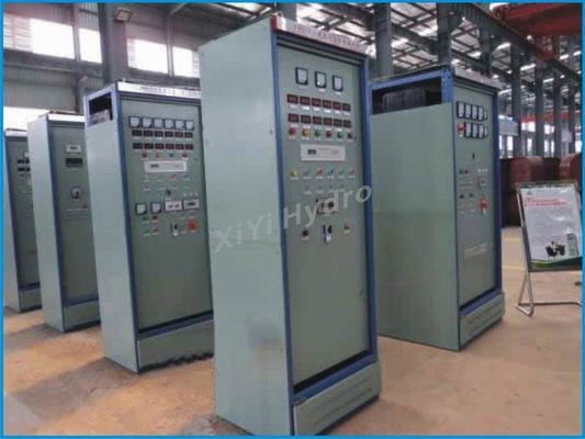 Francis / Pelton / Kaplan Water Turbine Control Panel for Hydropower Plant