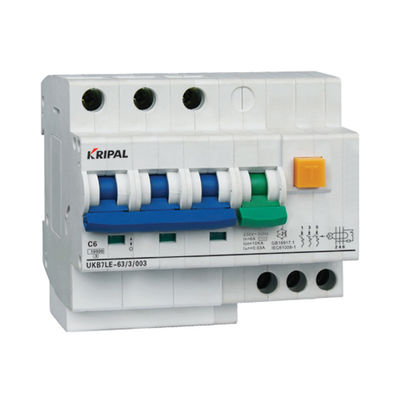 Interruptor atual residual com proteção RCBO da sobrecarga