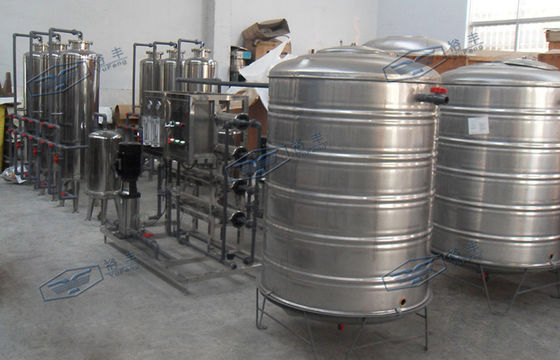 Máquina do purificador da água do sistema de tratamento de água municipal RO do cambista do íon