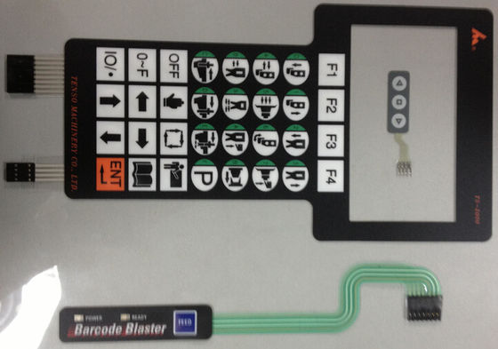 Interruptor de membrana flexível do PWB da matriz para a oposição do calor dos aparelhos electrodomésticos