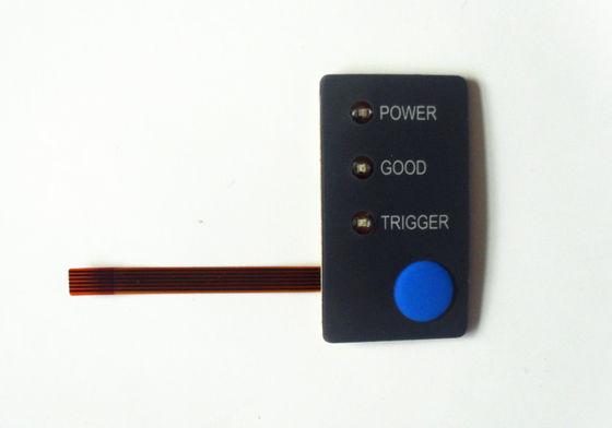 PET 8 o teclado do interruptor de membrana do PWB da abóbada FR4 do metal do milímetro com diodo emissor de luz