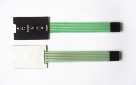 Professional Keypad PCB Membrane Switch And Panel With Flat Cable
