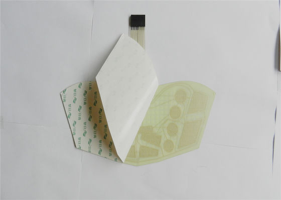 Waterproof Metal Dome Flexible Membrane Switch , LED Dustproof Membrane Overlay
