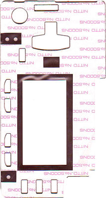 Lichtgewicht Flexibele het Membraanschakelaar van PC met Industrieel Controlebord, 3m Kleefstof