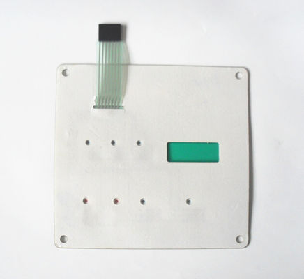 Teclado flexível do interruptor de membrana do diodo emissor de luz do painel de toque para o controlo a distância