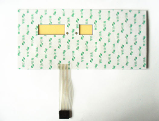 Interruptor flexible con el LED, interruptor del panel de la membrana del botón de la película fina