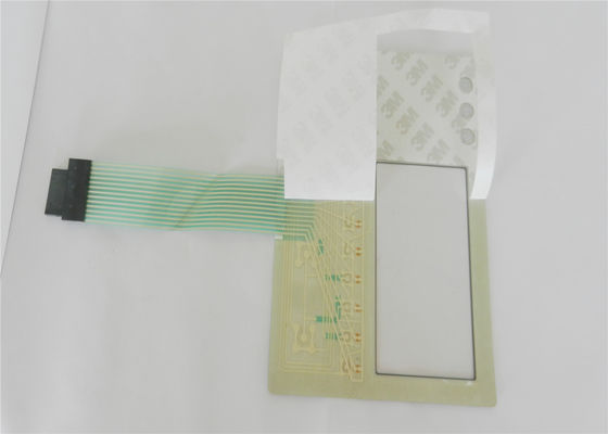 Teclados táteis do interruptor de membrana do painel de controle das chaves do OEM, folha de prova do teclado do diodo emissor de luz