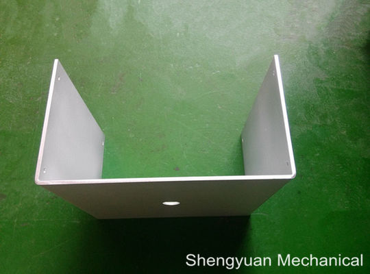 Aluminium Alloy Precision Sheet Metal Bending Plate Clear Anodize Box Cover