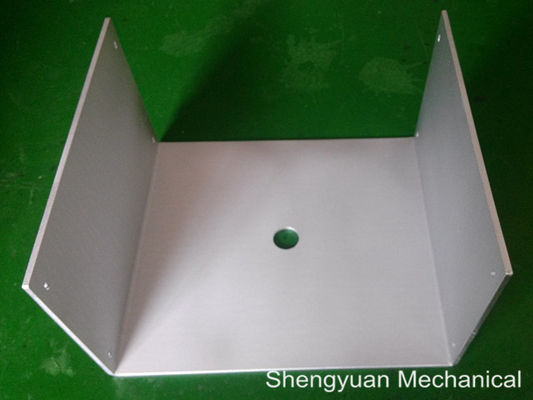 Aluminium Alloy Precision Sheet Metal Bending Plate Clear Anodize Box Cover