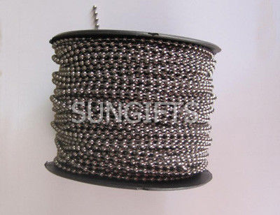 Forme a metal a corrente folheado a níquel do arroz com tamanho feito sob encomenda