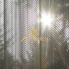 Neues entworfenes Metallmaterial überzog erstaunlichen silbernen Metallball Perlen-Ketten-Raum-Teiler