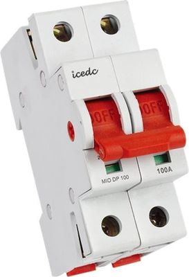 1 Pole / 2 Pole / 3 Pole / 4 poles DC Isolator Switch DIN VDE0106 80A , 100A
