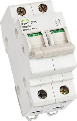 Bipolarer/einzelner Pole-Isolator-Schalter Wechselstrom 230V 16A 25A 40A 63A 50Hz