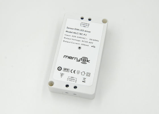 IP20 Isolated Installation Integrated Sensor LED Driver 18W , 3 Step Dimming Function