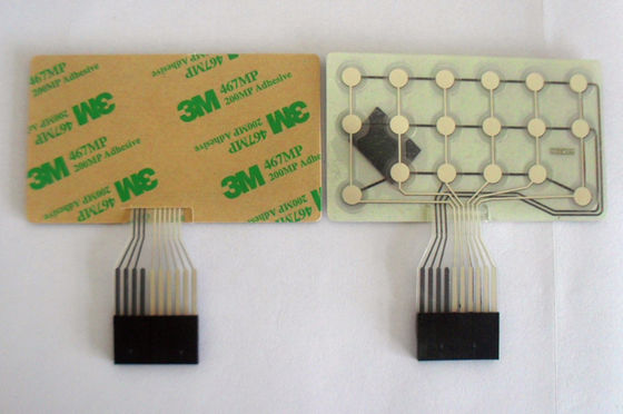 Waterproof Tactile Membrane Switch ，Embrossed Button Matrix Membrane Keypad