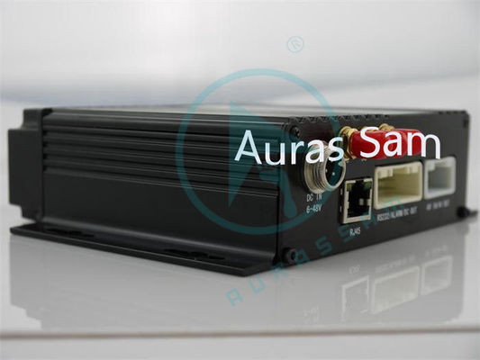 Alarma grande móvil del almacenamiento del vehículo DVR del autobús escolar que registra el canal doble