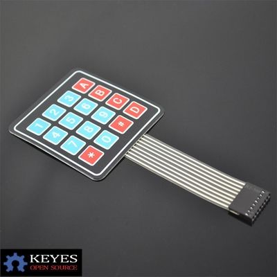 module for Arduino 4 * 4 Matrix Keyboard Membrane Switch Microprocessor Control Panel