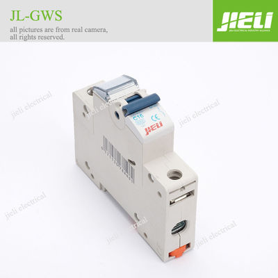 10KA Silver Short Mini Circuit Breaker With Moulded Case , Thermal Overload Relay